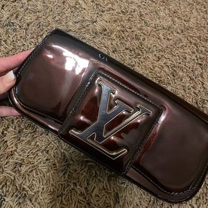 Clutch in Lovely Amaranth Color